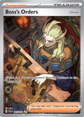Boss's Orders (Ghetsis) 265/193 Holofoil, Paldea Evolved Pokémon card