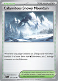 Calamitous Snowy Mountain 174/193 Reverse Holofoil, Paldea Evolved Pokémon card