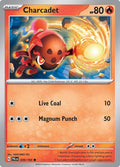 Charcadet 039/193, Paldea Evolved Pokémon card