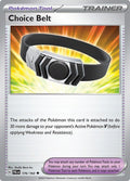 Choice Belt 176/193 Reverse Holofoil, Paldea Evolved Pokémon card