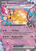Dedenne ex 093/193 Holofoil, Paldea Evolved Pokémon card