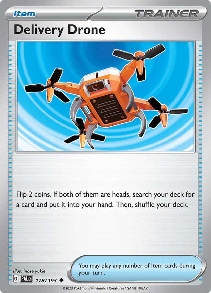 Delivery Drone 178/193, Paldea Evolved Pokémon card