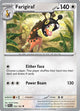 Pokemon - Paldea Evolved - Farigiraf - 155/193 - Reverse Holofoil