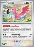 Flamigo 170/193, Paldea Evolved Pokémon card