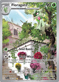 Floragato 197/193 Holofoil, Paldea Evolved Pokémon card