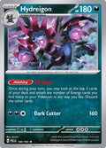 Hydreigon 140/193 Reverse Holofoil, Paldea Evolved Pokémon card
