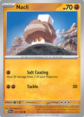 Nacli 121/193, Paldea Evolved Pokémon card