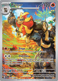 Pyroar 200/193 Holofoil, Paldea Evolved Pokémon card