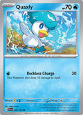 Quaxly 050/193 Reverse Holofoil, Paldea Evolved Pokémon card