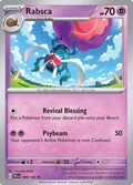 Rabsca 099/193 Holofoil, Paldea Evolved Pokémon card