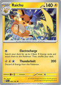 Raichu 064/193, Paldea Evolved Pokémon card