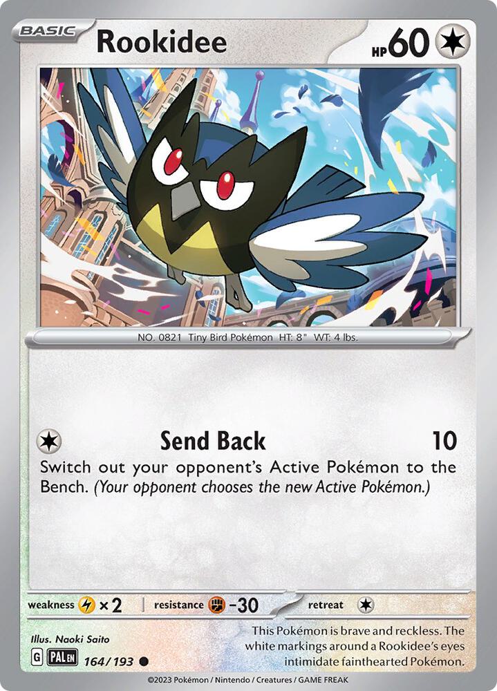 Rookidee 164/193, Paldea Evolved Pokémon card