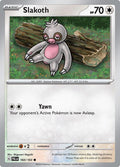 Slakoth 160/193, Paldea Evolved Pokémon card