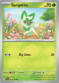 Sprigatito 013/193 Reverse Holofoil, Paldea Evolved Pokémon card