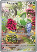 Sprigatito 196/193 Holofoil, Paldea Evolved Pokémon card