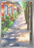 Sudowoodo 219/193 Holofoil, Paldea Evolved Pokémon card