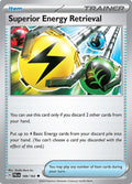 Superior Energy Retrieval 189/193 Reverse Holofoil, Paldea Evolved Pokémon card