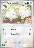 Tandemaus 167/193, Paldea Evolved Pokémon card