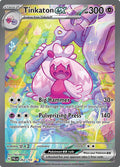 Tinkaton ex 262/193 Holofoil, Paldea Evolved Pokémon card