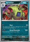Tyranitar 135/193 Reverse Holofoil, Paldea Evolved Pokémon card