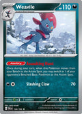 Weavile 134/193 Reverse Holofoil, Paldea Evolved Pokémon card