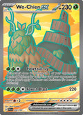 Wo-Chien ex 232/193 Holofoil, Paldea Evolved Pokémon card
