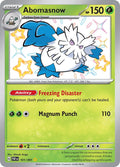 Abomasnow 101/091 Holofoil — Paldean Fates Pokémon card