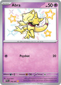 Abra 148/091 Holofoil, Paldean Fates Pokémon card