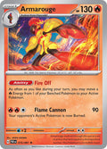 Armarouge 015/091 Reverse Holofoil — Paldean Fates Pokémon card
