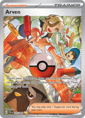 Arven 235/091 Holofoil, Paldean Fates Pokémon card