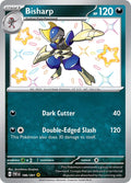 Bisharp 186/091 Holofoil, Paldean Fates Pokémon card