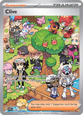 Clive 236/091 Holofoil, Paldean Fates Pokémon card