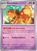Dachsbun 039/091 — Paldean Fates Pokémon card