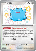 Ditto 201/091 Holofoil, Paldean Fates Pokémon card