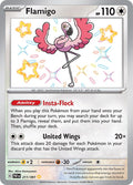 Flamigo 211/091 Holofoil, Paldean Fates Pokémon card