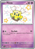 Flittle 164/091 Holofoil, Paldean Fates Pokémon card