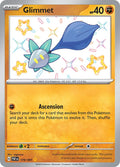 Glimmet 179/091 Holofoil, Paldean Fates Pokémon card