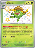 Gloom 093/091 Holofoil, Paldean Fates Pokémon card