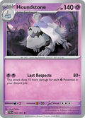 Houndstone 043/091 Holofoil — Paldean Fates Pokémon card