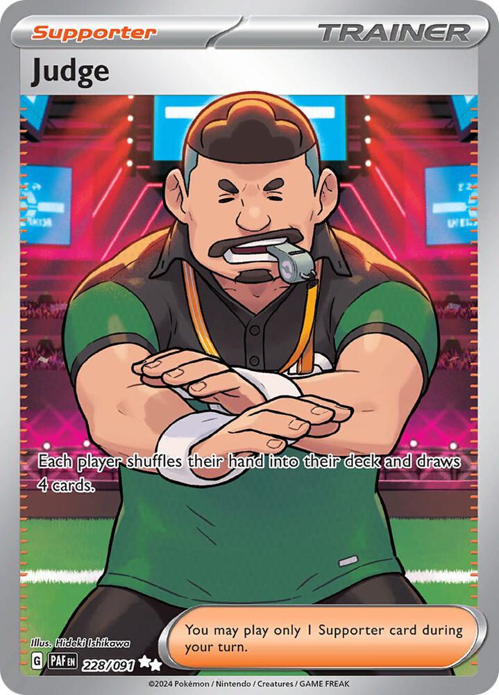 Pokemon - Paldean Fates - Judge - 228/091 - Holofoil