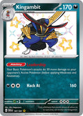Kingambit 187/091 Holofoil, Paldean Fates Pokémon card