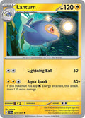 Lanturn 021/091 — Paldean Fates Pokémon card