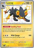 Luxray 137/091 Holofoil — Paldean Fates Pokémon card