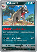 Mabosstiff 063/091 Reverse Holofoil — Paldean Fates Pokémon card