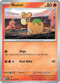 Numel 011/091 Reverse Holofoil — Paldean Fates Pokémon card