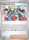 Paldean Student 085/091, Paldean Fates Pokémon card