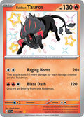 Paldean Tauros 111/091 Holofoil — Paldean Fates Pokémon card