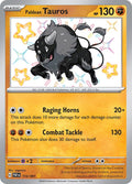 Paldean Tauros 172/091 Holofoil — Paldean Fates Pokémon card