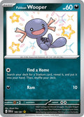 Paldean Wooper 180/091 Holofoil, Paldean Fates Pokémon card
