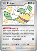 Pelipper 204/091 Holofoil, Paldean Fates Pokémon card